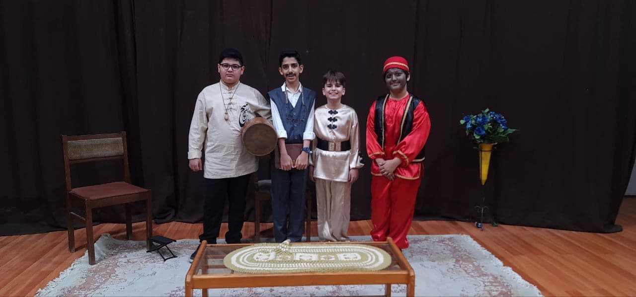 موفقیت ارزشمند گروه تئاتر درسی